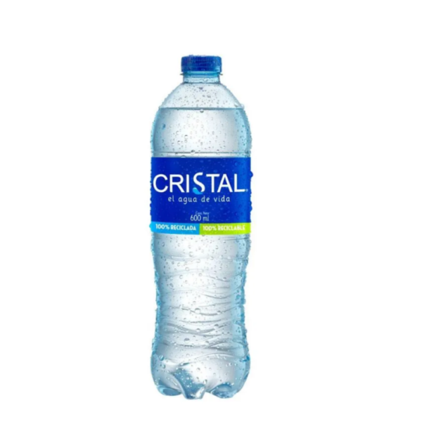 Agua CRISTAL Sin Gas Botella (600 ml)